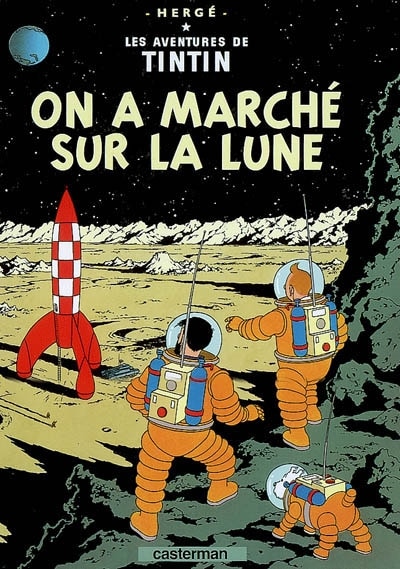 Tintin 17 On A Marche Sur Lune Petit Format