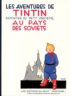 Front cover_Les aventures de Tintin, reporter du Petit Vingtième, au pays des soviets