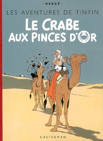 Front cover_Le crabe aux pinces d'or