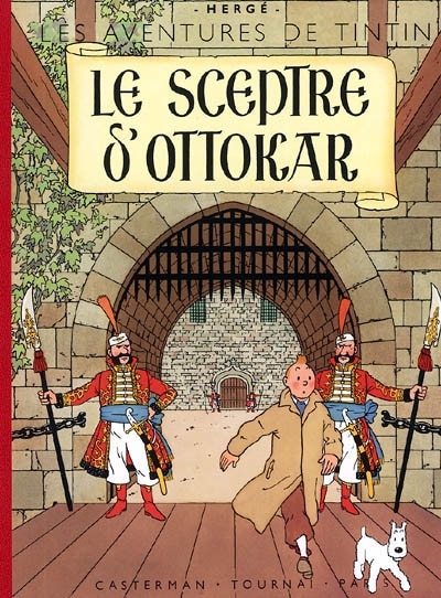 Front cover_Le sceptre d'Ottokar