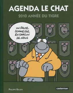Front cover_Agenda Le Chat : 2010 année du tigre