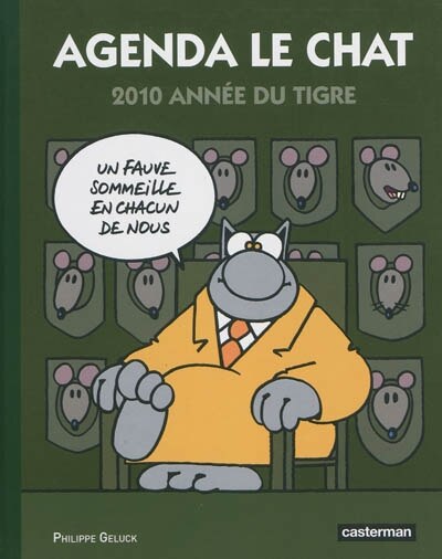 Front cover_Agenda Le Chat : 2010 année du tigre