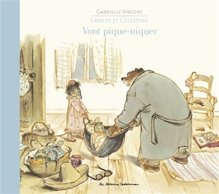 Couverture_Ernest et Célestine vont pique-niquer