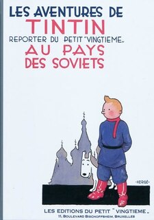 Front cover_Les aventures de Tintin, reporter du Petit Vingtième, au pays des soviets