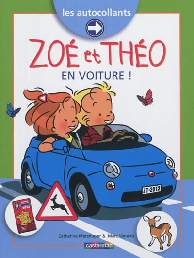 Couverture_Zoé et Théo : en voiture !
