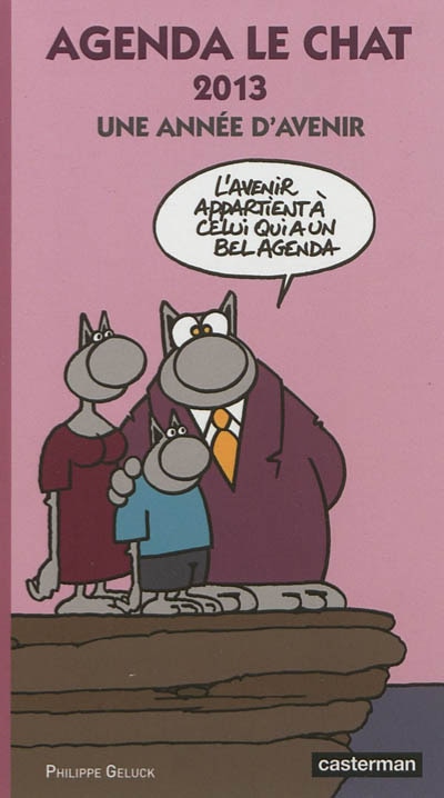 Couverture_Agenda Le chat 2013 : une ann&eacute;e d'avenir