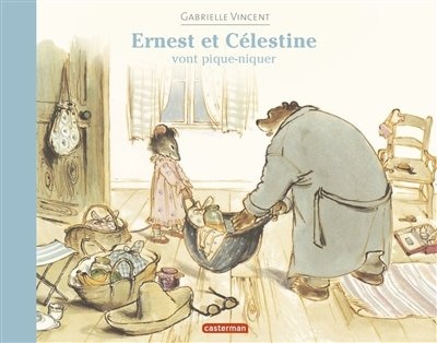 Couverture_Ernest et Célestine vont pique-niquer