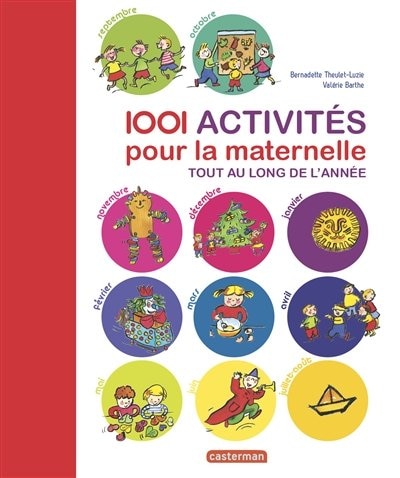 Front cover_1.001 activités pour la maternelle : tout au long de l'année