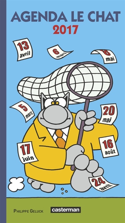 Couverture_Agenda Le Chat 2017