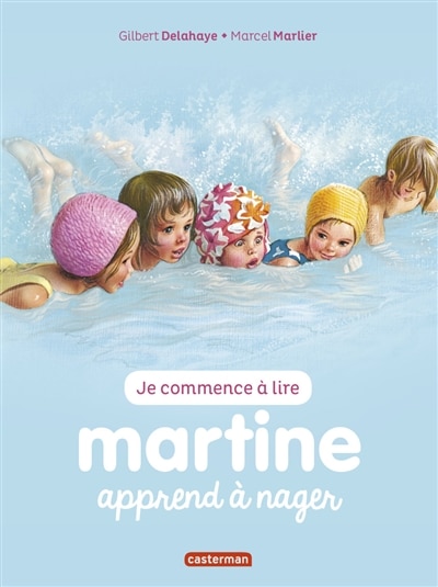 Couverture_Martine apprend à nager