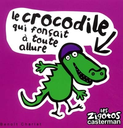 Front cover_Le crocodile qui fonçait à toute allure
