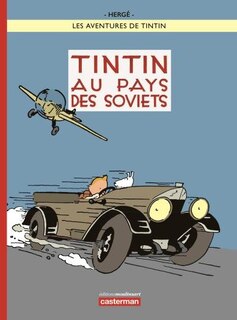 Front cover_Les aventures de Tintin reporter chez les soviets