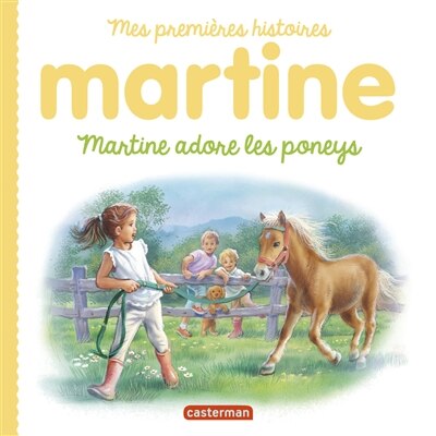 Couverture_Martine adore les poneys