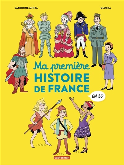 Front cover_Ma première histoire de France en BD