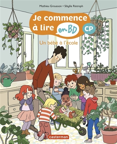 Front cover_Un bébé à l'école : CP