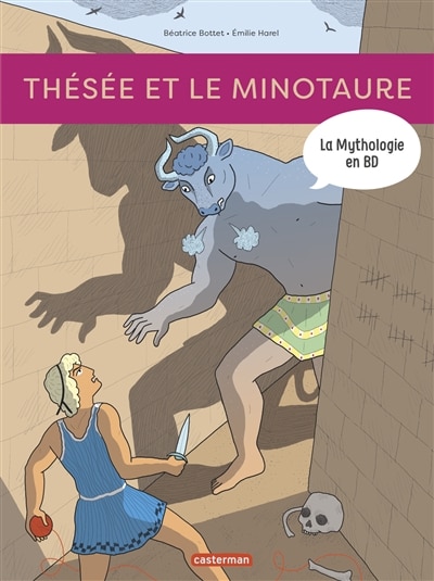 Couverture_Thésée et le Minotaure