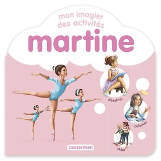 Front cover_Martine : mon imagier des activités