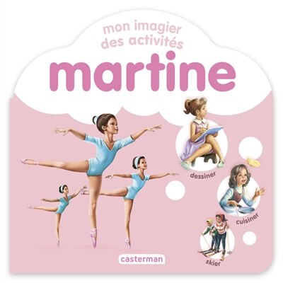Front cover_Martine : mon imagier des activités