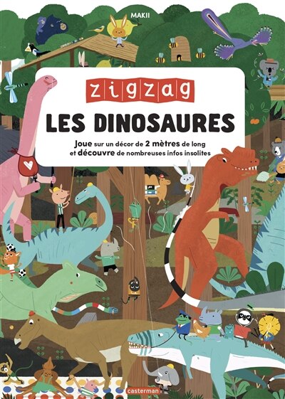 Front cover_Les dinosaures