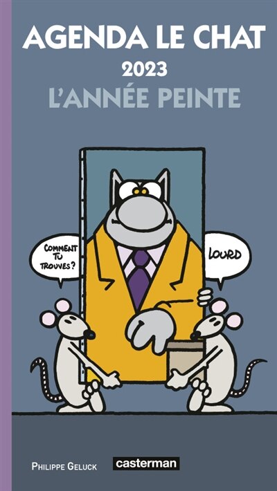 Couverture_Agenda Le Chat 2023