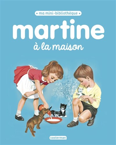 Couverture_MARTINE À LA MAISON
