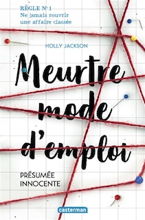 Front cover_MEURTRE MODE D'EMPLOI Présumée innocente