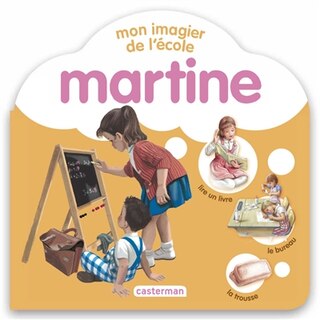 Front cover_Martine : mon imagier de l'école