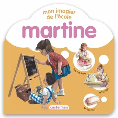 Front cover_Martine : mon imagier de l'école