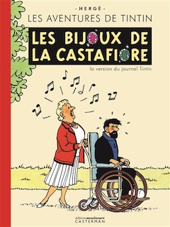Couverture_Les bijoux de la Castafiore : la version du journal Tintin