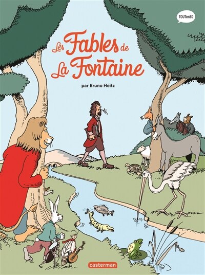 Front cover_Les fables de La Fontaine