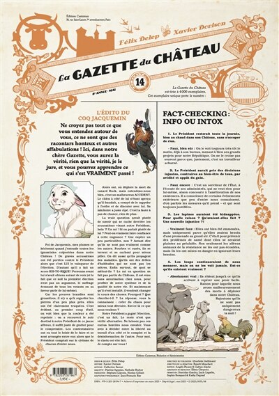 Couverture_La gazette du château, Vol. 14