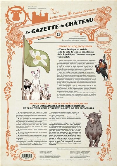 Couverture_La gazette du ch&acirc;teau, Vol. 13