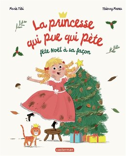Front cover_La princesse qui pue qui pète fête Noël à sa façon