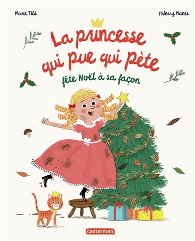 Front cover_La princesse qui pue qui pète fête Noël à sa façon