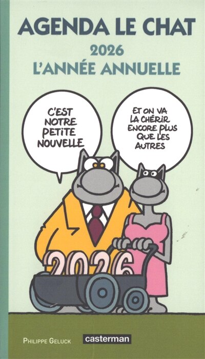 Front cover_Agenda Le Chat 2026