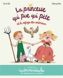 Couverture_La princesse qui pue qui pète et le refuge des animaux