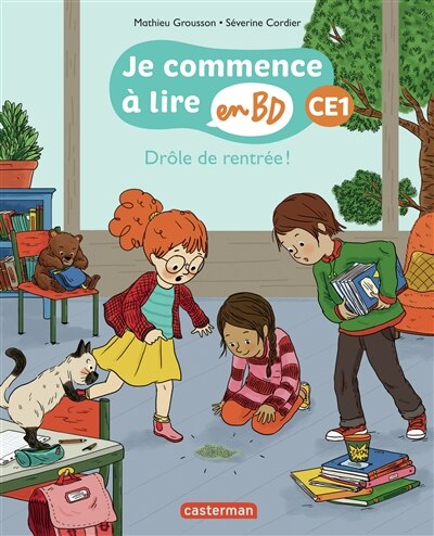 Front cover_Pagaille à l'école : CP