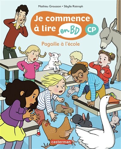 Front cover_Pagaille à l'école : CP