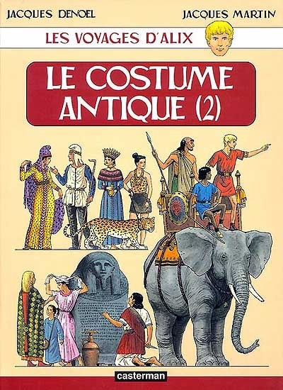 Front cover_Les voyages d'Alix. Le costume antique, Vol. 2