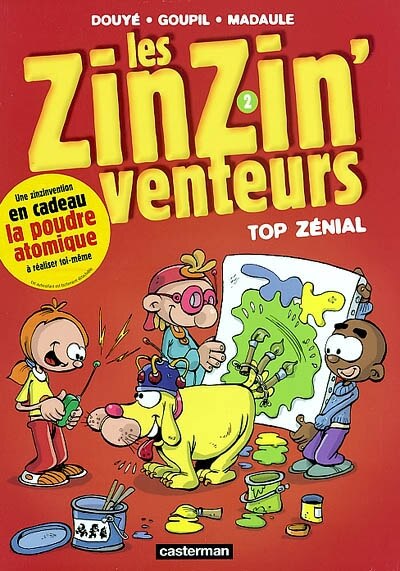 Front cover_Les zinzinventeurs, Vol. 2. Top zénial