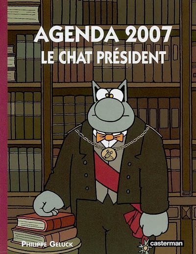 Couverture_Le Chat président : agenda 2007