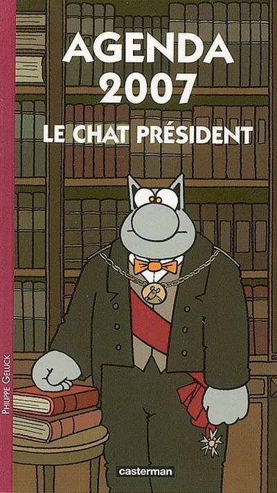 Couverture_Le Chat président : agenda 2007