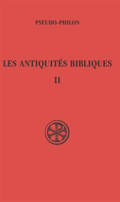 Couverture_Les Antiquités bibliques, Vol. 2