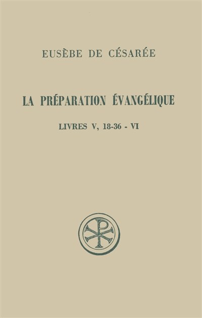 Front cover_La Préparation évangélique