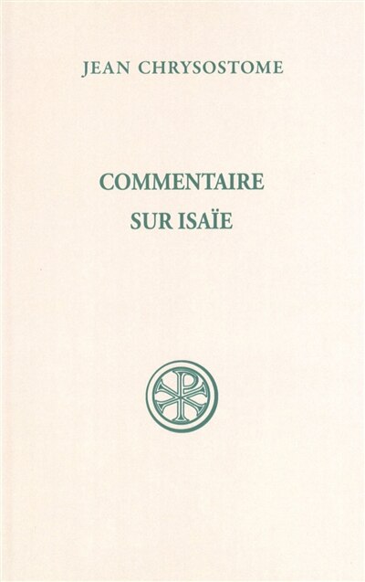 Front cover_Commentaire sur Isaîe