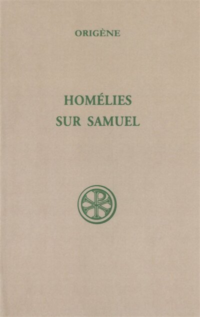 Couverture_Homélies sur Samuel