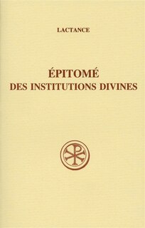 Couverture_Epitom&eacute; des Institutions divines
