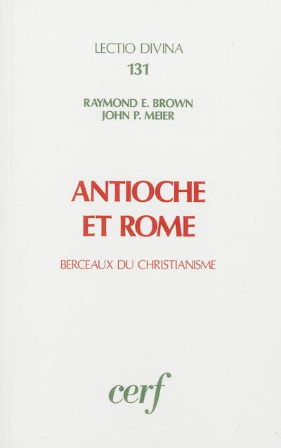 Couverture_Antioche et Rome