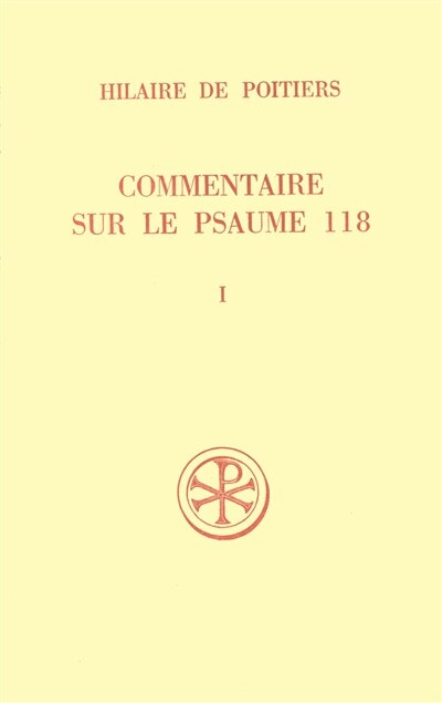 Couverture_Commentaire sur le psaume 118, Vol. 1