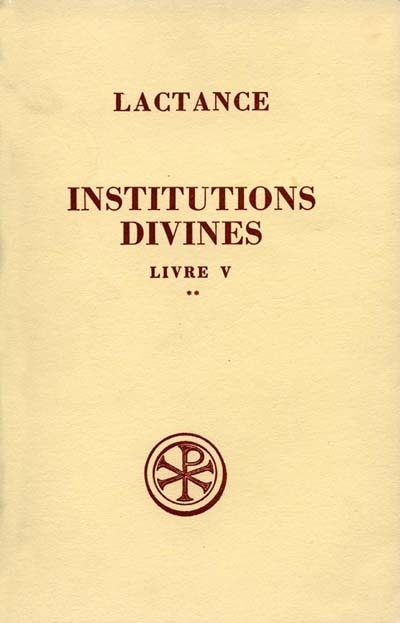 Couverture_Institutions divines, Vol. 5-2